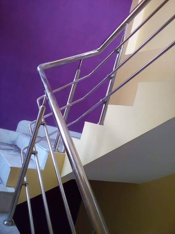 স্টেইনলেস স্টিল সিঁড়ি রেলিং
